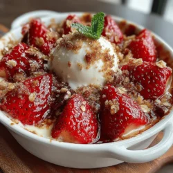 When it comes to desserts that capture the essence of summer, few options can rival the charm of a fruit crisp. These delectable treats combine the natural sweetness of ripe fruits with a crunchy, buttery topping, creating a harmonious balance of textures and flavors. Among the myriad of fruit crisp variations, Strawberry Crisp Delight stands out as a vibrant and refreshing option, perfect for sunny days and gatherings with family and friends. The star ingredient, fresh strawberries, not only brings a burst of color to the dish but also embodies the joyful spirit of the season.