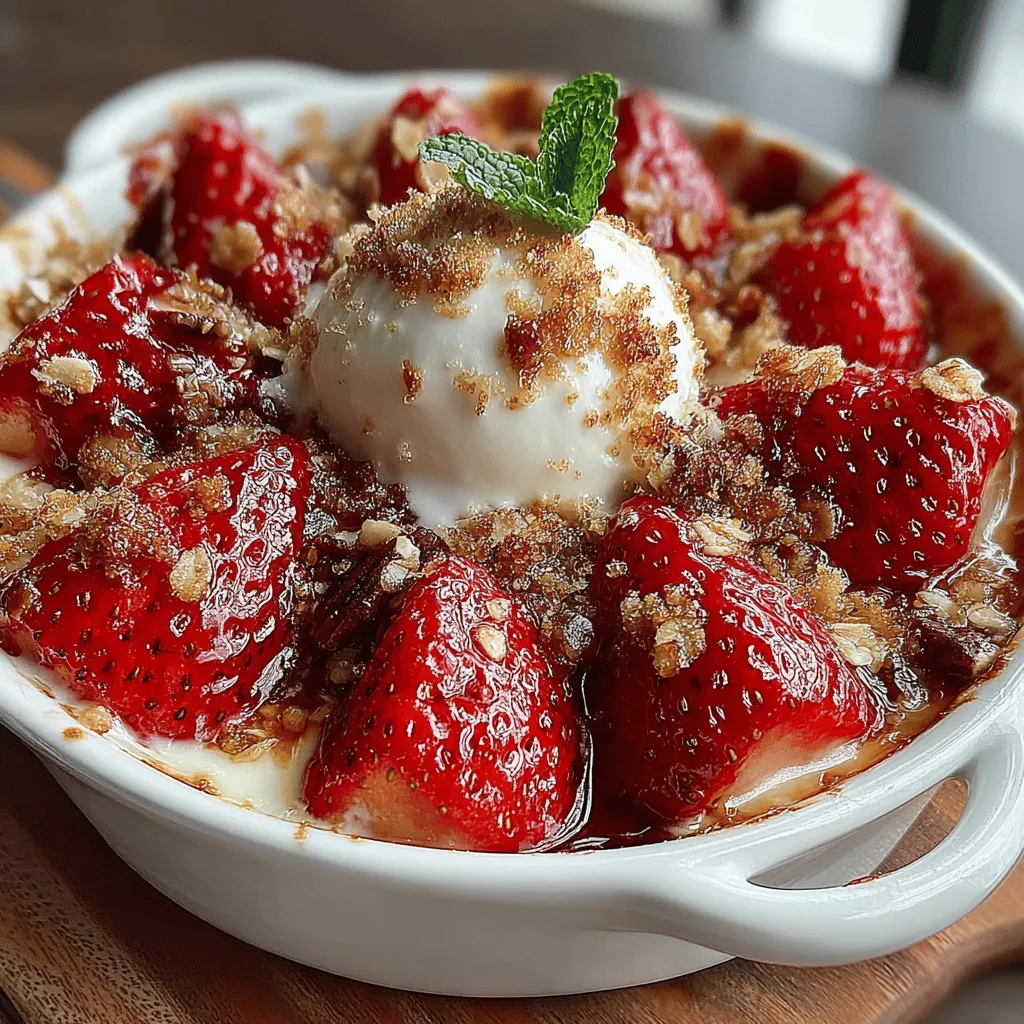 When it comes to desserts that capture the essence of summer, few options can rival the charm of a fruit crisp. These delectable treats combine the natural sweetness of ripe fruits with a crunchy, buttery topping, creating a harmonious balance of textures and flavors. Among the myriad of fruit crisp variations, Strawberry Crisp Delight stands out as a vibrant and refreshing option, perfect for sunny days and gatherings with family and friends. The star ingredient, fresh strawberries, not only brings a burst of color to the dish but also embodies the joyful spirit of the season.