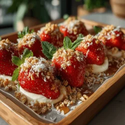 As the sun shines brighter and the temperatures rise, the craving for refreshing frozen treats becomes almost irresistible. Whether it's a family gathering, a picnic in the park, or simply a moment of self-indulgence, frozen snacks provide a delightful way to cool down and enjoy the season. Among the myriad of options, homemade frozen yogurt clusters stand out not only for their taste but also for their health benefits. The Berry Bliss Frozen Strawberry Yogurt Clusters are a perfect example of this delightful treat, combining the natural sweetness of strawberries with the creamy goodness of yogurt.