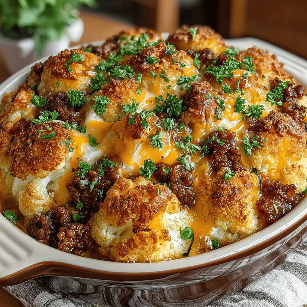 In the world of comfort food, casseroles hold a special place, combining ease of preparation with the heartwarming flavors that remind us of home. Among these, the Cheesy Cauliflower & Turkey Casserole stands out as a delightful fusion of health and indulgence. This dish masterfully marries the creamy, cheesy goodness that we crave with nutritious ingredients, making it an appealing option for families looking for balanced meals without sacrificing taste.