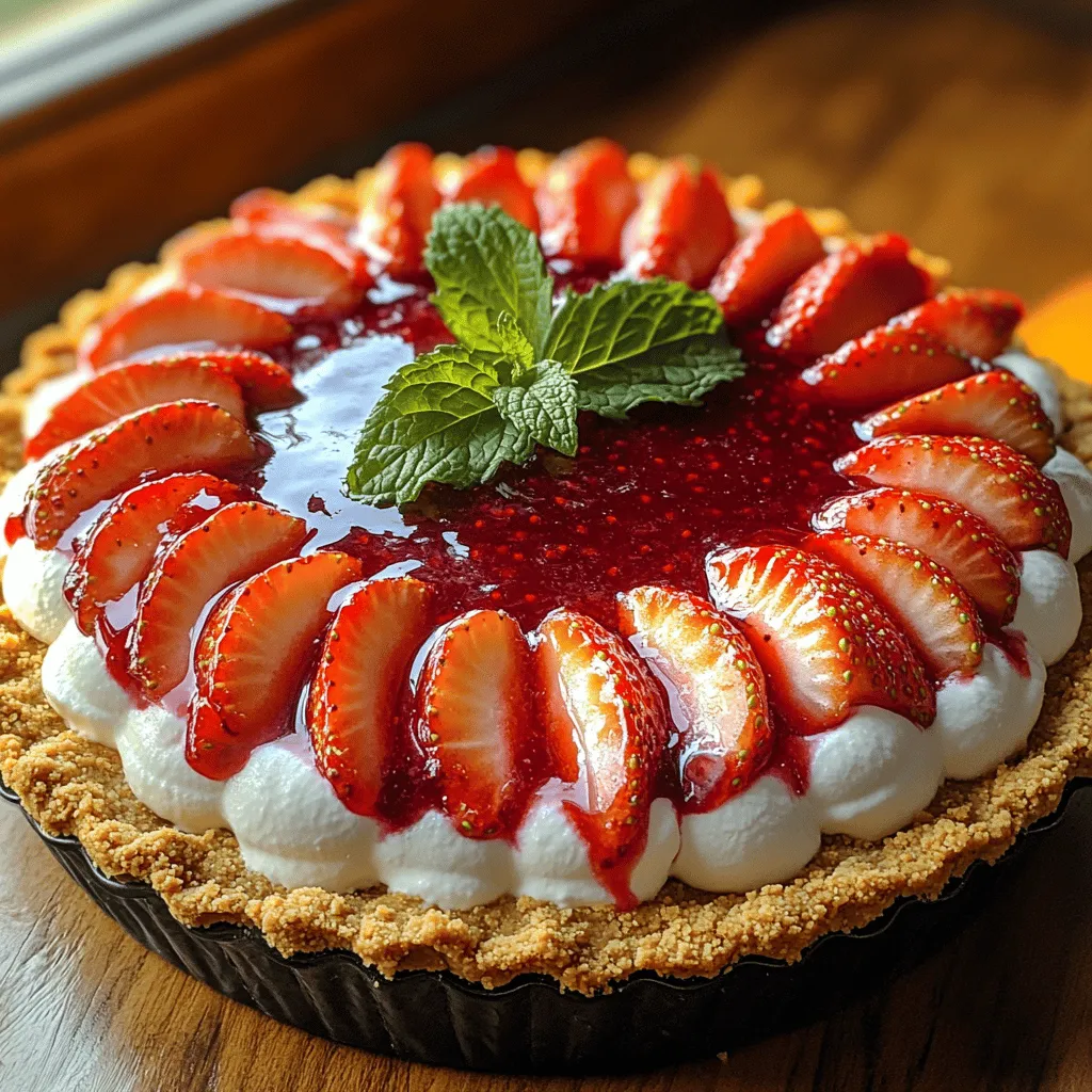 As the days grow longer and the sun shines ever brighter, there's nothing quite like a refreshing dessert to capture the spirit of summer. Enter the Sunny Strawberry Bliss Pie—a delightful treat that combines the sweet, vibrant flavors of strawberries with a rich, creamy filling, all nestled in a buttery graham cracker crust. This pie is not just a dessert; it's a celebration on a plate, making it the perfect addition to gatherings, special celebrations, or a simple family night at home.