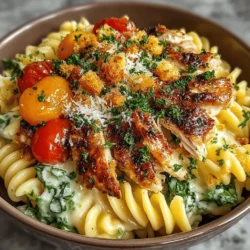 As the days grow warmer and the sun shines brighter, our culinary cravings often shift towards lighter fare that is both refreshing and satisfying. Enter the Chilled Chicken Caesar Pasta Delight, a delightful dish that embodies the essence of summer with its harmonious blend of flavors and textures. This recipe is not just a meal; it’s an experience that brings together tender chicken, crisp vegetables, and a creamy dressing, making it the perfect choice for picnics, casual lunches, or even meal prep for the week ahead.