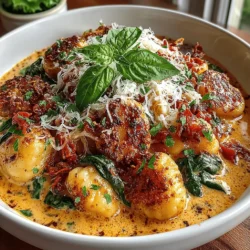 Gnocchi has long been cherished as a quintessential comfort food across Italy and beyond. These soft, pillowy dumplings, traditionally made from potatoes, have a unique ability to evoke warmth and nostalgia, making them a favorite in many households. Today, we invite you to explore a delightful take on this classic dish: Creamy Tomato Gnocchi Delight. This recipe combines the comforting texture of gnocchi with a luscious tomato sauce, resulting in a meal that is both satisfying and nourishing.