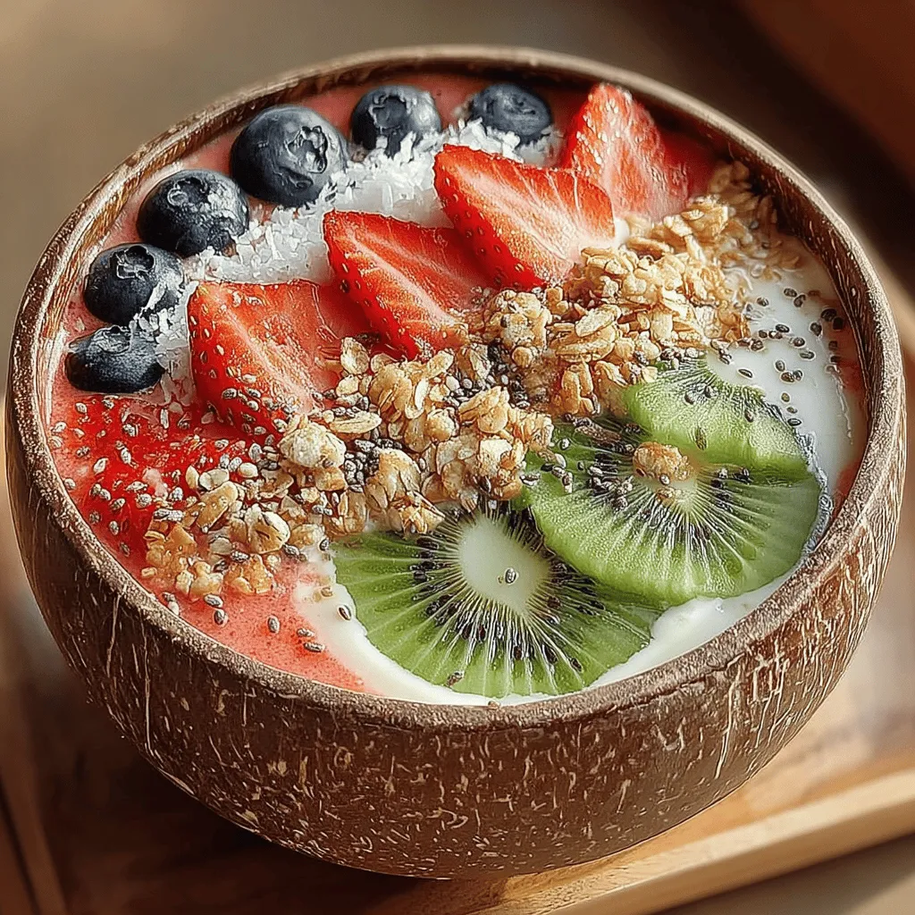 Smoothie bowls have surged in popularity over the past few years, transforming from a simple breakfast option to a colorful and nutritious meal that captures the attention of health enthusiasts and foodies alike. These delightful bowls offer a thick, creamy base topped with a variety of fruits, nuts, seeds, and granola, making them not only visually appealing but also packed with essential nutrients. The Berry Bliss Smoothie Bowl, in particular, stands out for its vibrant flavors and health benefits, making it an ideal choice for anyone looking to start their day on a refreshing note or enjoy a wholesome snack.