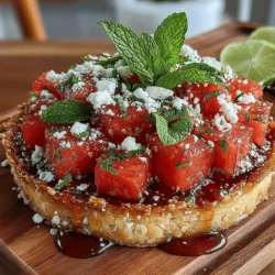 As the warm sun shines down and the days stretch longer, summer presents a perfect opportunity to indulge in light, refreshing desserts. One such delightful treat is the Refreshing Watermelon No-Bake Galette. This dessert not only captures the essence of the season but also offers a unique twist on traditional galettes, making it an ideal choice for those warm afternoons or balmy evenings spent with family and friends.