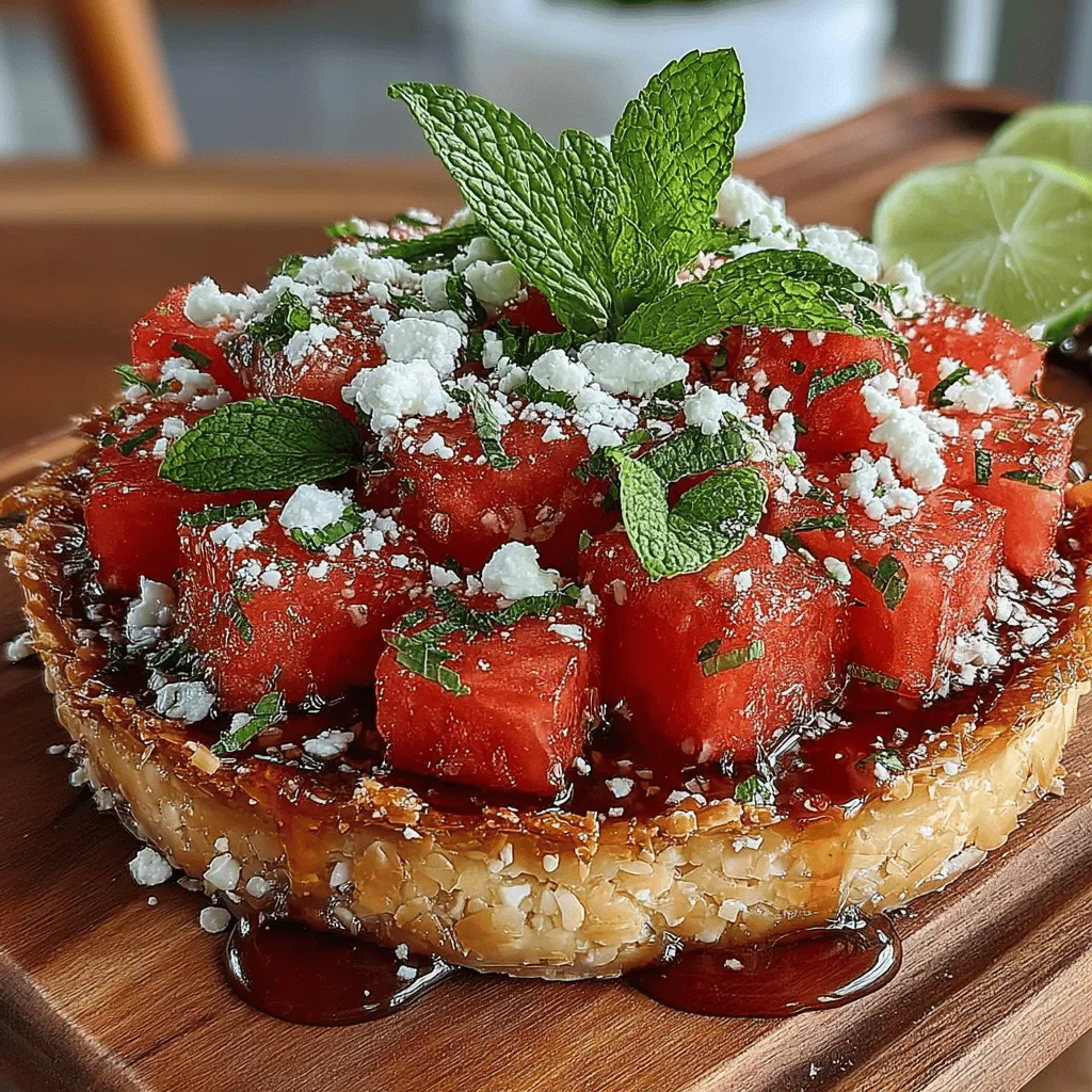 As the warm sun shines down and the days stretch longer, summer presents a perfect opportunity to indulge in light, refreshing desserts. One such delightful treat is the Refreshing Watermelon No-Bake Galette. This dessert not only captures the essence of the season but also offers a unique twist on traditional galettes, making it an ideal choice for those warm afternoons or balmy evenings spent with family and friends.