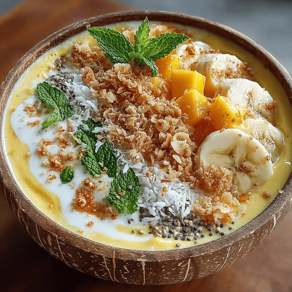 In recent years, smoothie bowls have surged in popularity, becoming a staple in the healthy eating movement. These vibrant and visually appealing bowls not only serve as a feast for the eyes but also pack a nutritious punch, making them an ideal choice for breakfast, snacks, or even dessert. Among the myriad of smoothie bowl recipes available, the Tropical Bliss Mango Smoothie Bowl stands out as an irresistible option, combining the tropical flavors of mangoes with other wholesome ingredients to create a delicious and satisfying meal.
