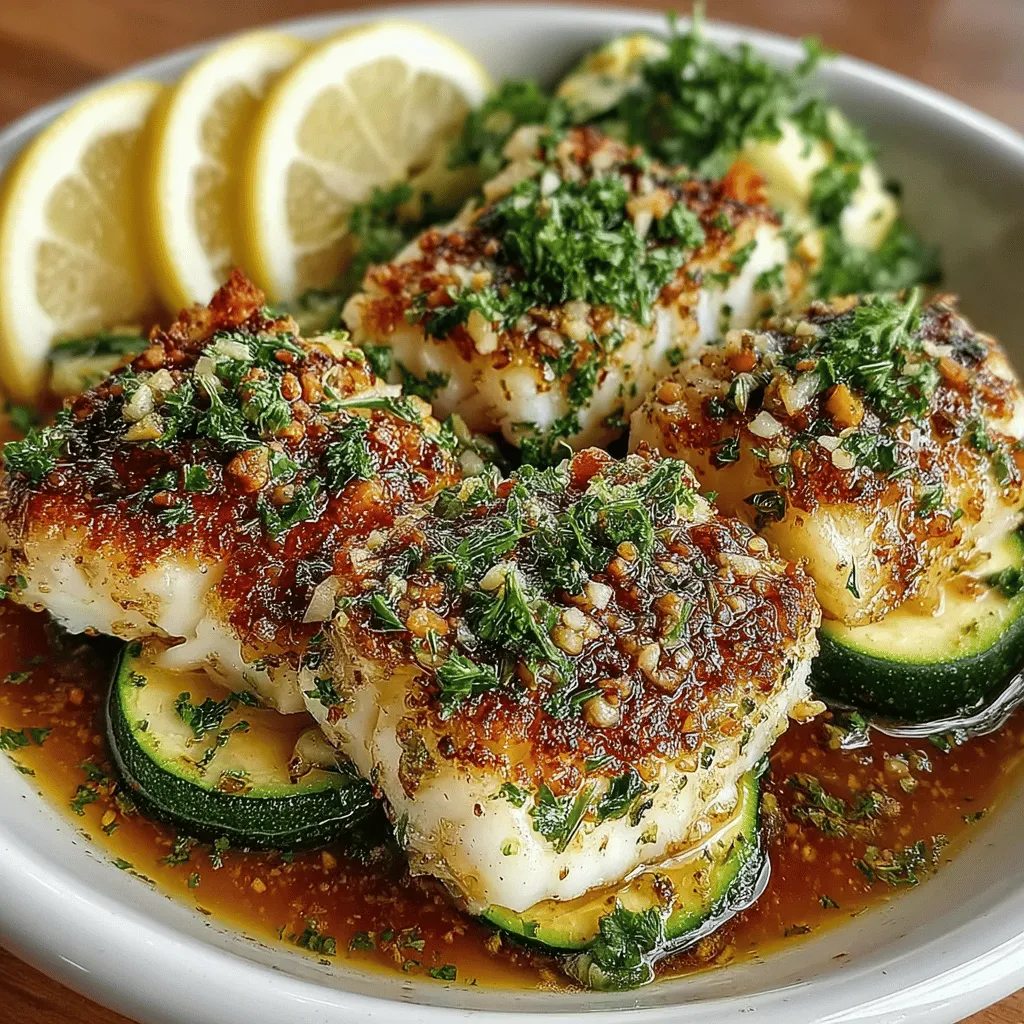 To begin crafting the perfect Lemon Butter Cod, it's essential to focus on the quality and preparation of your cod fillets. Start by selecting fresh cod from your local fish market or grocery store. Fresh fish will have a mild scent of the ocean and firm flesh.