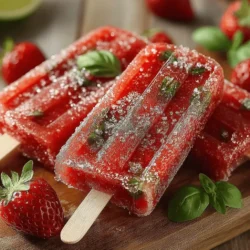 As the temperatures rise and summer approaches, the craving for refreshingly cool treats becomes almost irresistible. Homemade popsicles have surged in popularity as an easy and delightful way to beat the heat while indulging in something sweet. Not only are they a fun and nostalgic treat, but they also allow you to control the ingredients, ensuring you know exactly what you're consuming. Among the myriad of flavors to choose from, strawberry basil lemonade popsicles stand out as a unique combination that tantalizes the taste buds and invigorates the senses.