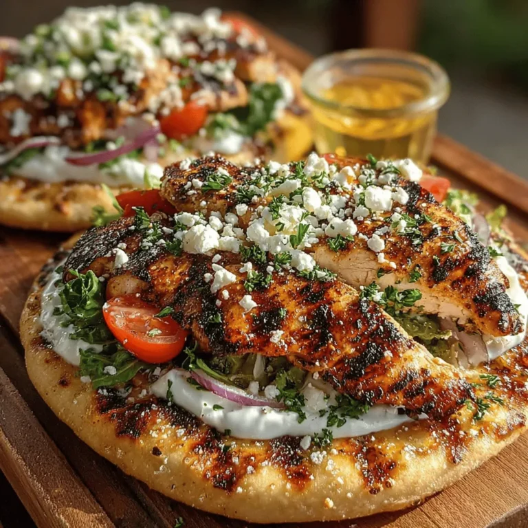 When it comes to quick, satisfying meals that please a crowd, mini grilled chicken flatbreads stand out as a delicious option. This delightful recipe combines tender, marinated chicken with fresh vegetables all nestled in soft, whole wheat flatbreads, making it perfect for any occasion. Whether you're looking for a simple lunch, a hearty dinner, or an impressive appetizer for your next gathering, these mini flatbreads deliver on flavor and nutrition.