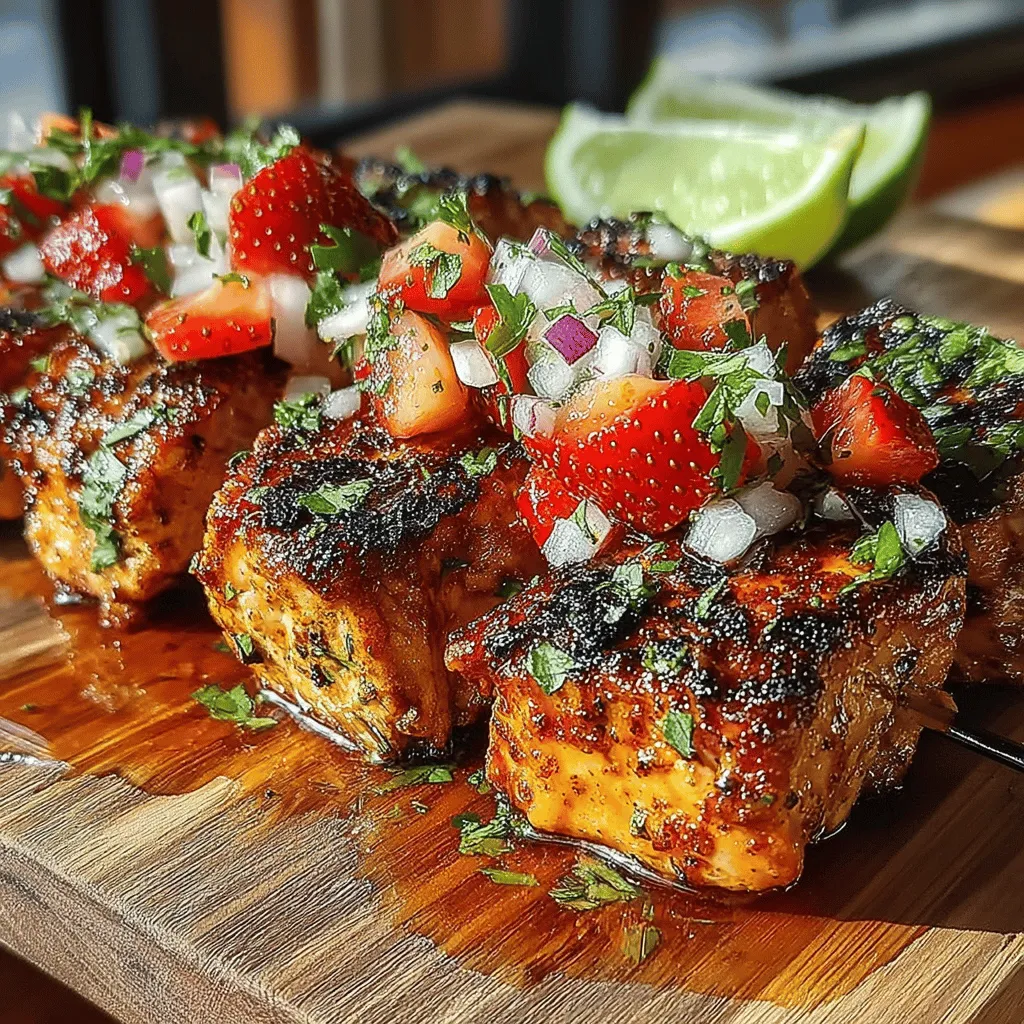 To create the perfect Turkey Skewers with Strawberry Salsa, it’s essential to understand the key components that make up this vibrant dish.