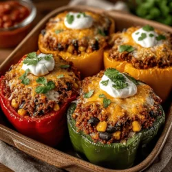Tex-Mex cuisine is a delightful fusion that marries the bold and spicy flavors of Mexican cooking with the heartiness of American fare. This culinary style is characterized by its vibrant colors and rich taste, often incorporating ingredients like chili peppers, cheese, and spices that create a mouthwatering experience. Among the many dishes that exemplify Tex-Mex cooking, taco stuffed bell peppers stand out as a unique and versatile offering.