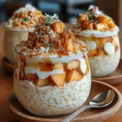 Achieving the perfect consistency in your Apple Cinnamon Chia Overnight Oats is crucial for an enjoyable breakfast experience. Here are some tips to help you adjust the thickness to your liking: