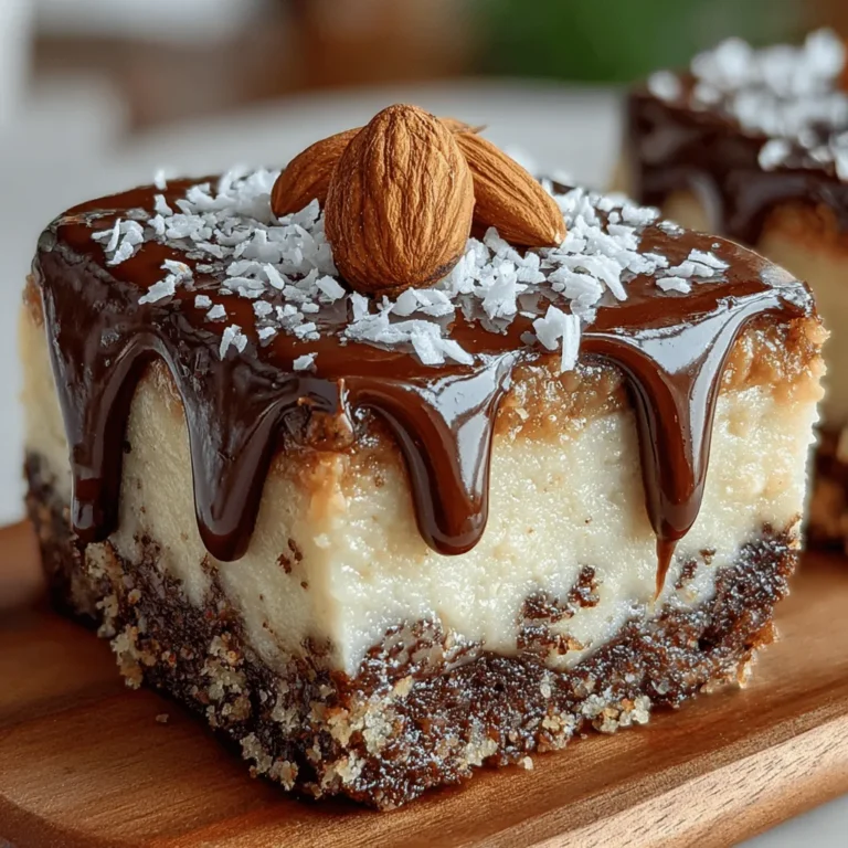 In recent years, no-bake desserts have surged in popularity, providing a quick and easy way to satisfy sweet cravings without the need for an oven. These treats are particularly appealing during warm months or for those who prefer to avoid the hassle of baking altogether. One standout recipe that embodies the essence of a no-bake dessert is Almond Joy Fudge Squares. This delectable treat is not only convenient but also serves as a healthier alternative to traditional candy bars, allowing you to indulge without the guilt.