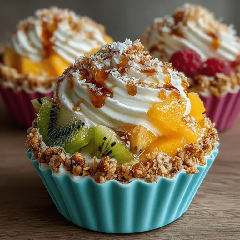 As the temperature rises and the sun shines brighter, the craving for a refreshing dessert often intensifies. Enter the Coconut Dream Frozen Yogurt Cups—a delightful, healthy dessert option that brings the essence of a tropical paradise right to your kitchen. These cups are not just another frozen treat; they are a harmonious blend of creamy Greek yogurt and rich coconut milk, making them a perfect choice for warm weather indulgence. With a luscious texture and a flavor profile that transports you to sun-kissed beaches, this recipe is sure to appeal to health-conscious dessert lovers and anyone seeking a cool treat on a hot day.