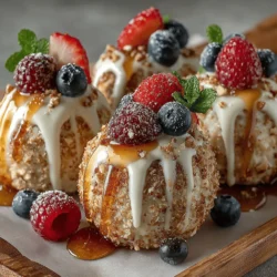 In the quest for healthy snacks that satisfy both cravings and dietary needs, frozen yogurt oatmeal berry bombs emerge as a delightful solution. This innovative treat combines creamy yogurt, hearty oats, and vibrant berries into bite-sized morsels that are not only delicious but also packed with nutritional benefits. Whether you're looking for a quick breakfast on-the-go, a post-workout boost, or a sweet afternoon pick-me-up, these frozen snacks offer a perfect blend of flavor and health.