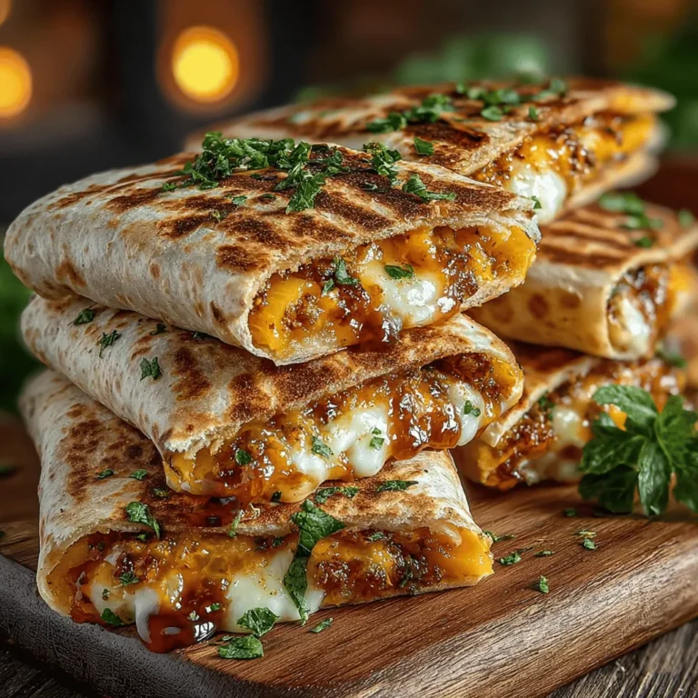 If you’re looking for a snack, appetizer, or light meal that bursts with flavor, the Sweet and Spicy Peach Wraps recipe is the perfect choice. This culinary delight combines the irresistible sweetness of ripe peaches with a kick of heat from chili spices, creating a unique flavor profile that is sure to tantalize your taste buds. Whether you’re hosting a summer gathering or simply in the mood for something different, these wraps offer a delicious balance that can be enjoyed at any time of day.