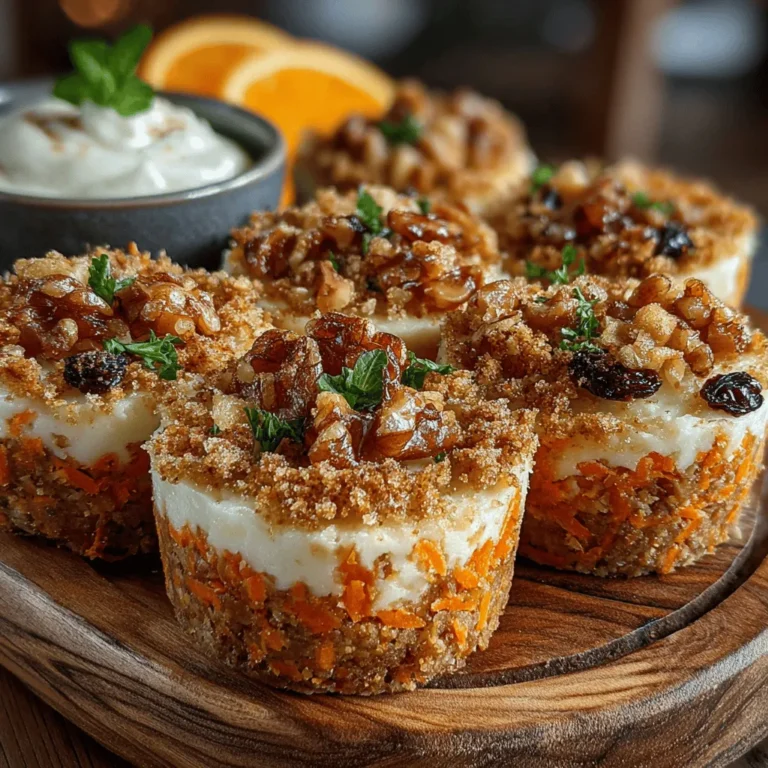 In recent years, the trend for healthy snacks has surged, driven by a growing awareness of the importance of nutrition in our daily lives. As more people seek ways to indulge their sweet cravings without compromising their health, innovative recipes have emerged to satisfy this demand. One such delightful creation is the Frosty Carrot Cake Bites. These bite-sized treats not only offer the comforting flavors of traditional carrot cake but also pack a nutritious punch, making them an appealing option for health-conscious individuals and families alike.