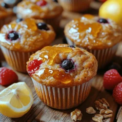 In the quest for the perfect breakfast, the Sun-Kissed Berry Bliss Muffins stand out as a delightful option that appeals to both taste and nutrition. These muffins encapsulate the essence of sunny mornings with their vibrant colors and fresh flavors, making them a fantastic choice for anyone looking to brighten up their breakfast routine. Packed with wholesome ingredients, these muffins not only satisfy your cravings but also contribute to a balanced diet, setting a positive tone for the day ahead.