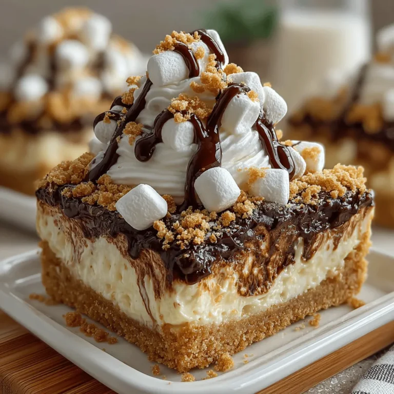 Frozen Yogurt S’mores Swirl Squares blend the nostalgic flavors of traditional s’mores with a creamy, refreshing twist that makes them the perfect dessert for any occasion. Whether you’re hosting a summer gathering, celebrating a special event, or simply craving a sweet treat, these squares are easy to prepare and sure to impress. The combination of crunchy graham cracker crust, luscious yogurt filling, and a decadent s’mores swirl creates a delightful balance of flavors and textures that will satisfy your sweet tooth while keeping things light and refreshing. In this article, we will guide you through the ingredients, preparation steps, and the delightful experience of enjoying this frozen dessert.