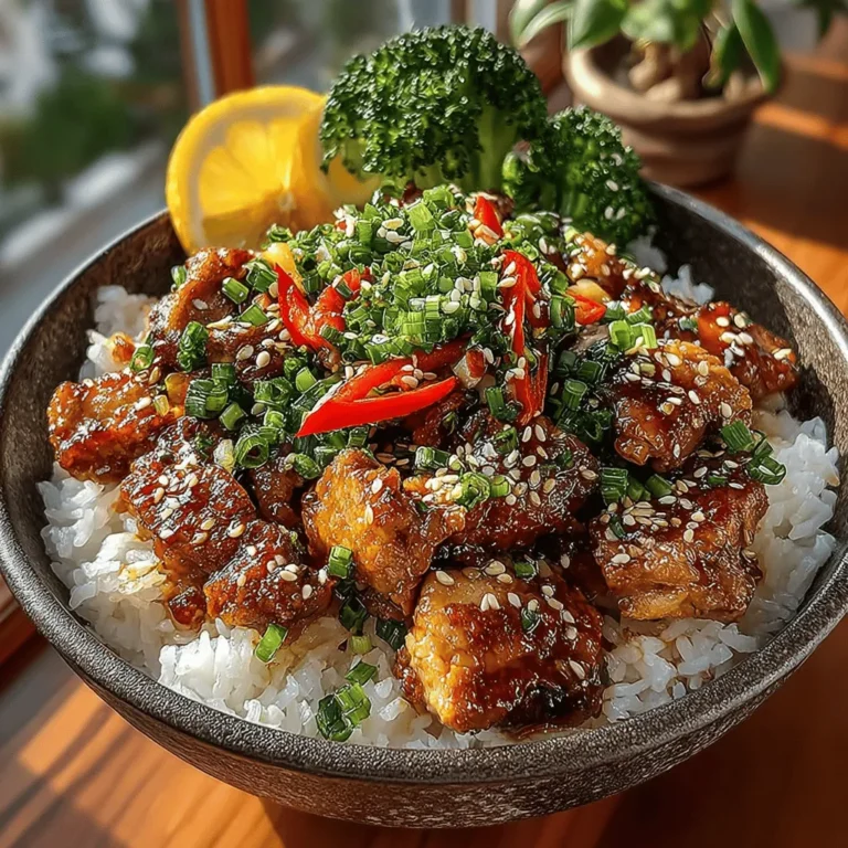 Asian-inspired dishes have a unique charm that captivates food lovers around the world. Their rich flavors, vibrant colors, and aromatic spices often evoke a sense of adventure and comfort. Among these delightful cuisines, teriyaki stands out as a favorite, particularly for those seeking a blend of savory and sweet in their meals. One such dish that encapsulates this appeal is the Mini Chicken Teriyaki Rice Bowl. This quick, healthy, and mouthwatering recipe is perfect for busy weeknights or when you're craving something flavorful without the fuss of elaborate cooking.