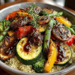 Balsamic Bliss Veggie Stir Fry