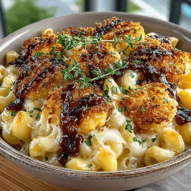 In the realm of comfort food, few dishes evoke the same sense of nostalgia and warmth as macaroni and cheese. This beloved classic has been a staple in households for generations, celebrated for its creamy texture and rich flavors. However, the Figgy Mac Delight takes this traditional recipe and transforms it into something truly extraordinary by incorporating the sweet, luscious flavors of fig jam. This innovative twist not only enhances the dish but also makes it a standout choice for both casual family dinners and more elegant gatherings.