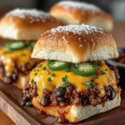 In the realm of comfort food, few dishes can rival the Sloppy Chili Sandwich. This delightful recipe combines the rich, savory flavors of a classic chili with the satisfying structure of a sandwich, making it a perfect meal for any occasion. Whether you’re hosting a family gathering, gearing up for game day, or simply enjoying a cozy night in, Sloppy Chili Sandwiches are sure to please. They offer a hearty blend of ground meat, beans, and spices, all enveloped in a soft bun, creating a mouthwatering experience that satisfies both hunger and taste buds alike.