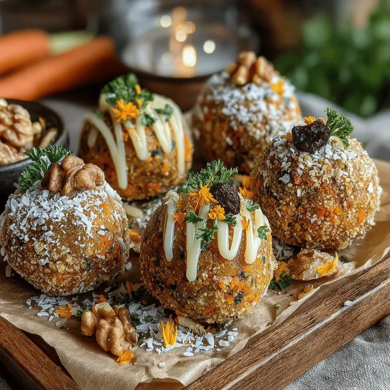 The ingredients used in Carrot Cake Energy Balls are as beneficial as they are tasty. Starting with rolled oats, these whole grains are rich in dietary fiber, which aids in digestion and promotes a feeling of fullness. This makes them an ideal base for energy bites, as they provide sustained energy throughout the day.