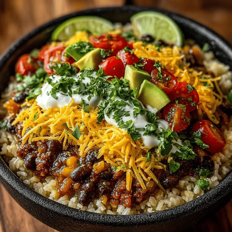 In the world of culinary creativity, mini burrito bowls have emerged as a vibrant and enticing meal option that appeals to both the eye and the palate. These fun-sized delights are not only perfect for gatherings, but they also invite a sense of playfulness into meal preparation. Picture a colorful assortment of fresh ingredients beautifully layered in a bowl, creating a feast that is not only visually appealing but also packed with flavor and nutrition. The versatility of mini burrito bowls makes them an excellent choice for any occasion, whether it’s a casual weeknight dinner, a festive gathering, or a nutritious lunch option.