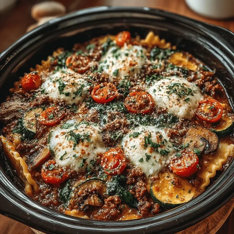 As the leaves turn and the days grow shorter, there's nothing quite like a warm, hearty meal to comfort the soul. The arrival of autumn brings a sense of coziness and the perfect opportunity to indulge in rich, flavorful dishes that embody the season. One such dish is Cozy Autumn Crockpot Lasagna, a delightful combination of savory meats, aromatic herbs, and seasonal vegetables. This lasagna is not only a feast for the palate but also a perfect way to gather family and friends around the table for a fulfilling meal that evokes feelings of warmth and togetherness.