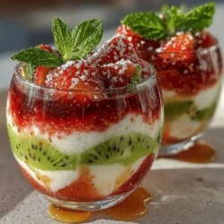 Frozen yogurt has surged in popularity as a delightful and healthier alternative to traditional ice cream. This creamy concoction allows dessert lovers to indulge without the guilt, making it a go-to choice for those seeking a sweet treat that aligns with their health-conscious lifestyle. Among the myriad of flavor options, the combination of fresh strawberries and kiwis stands out, offering a refreshing and vibrant experience that is both delicious and nutritious.