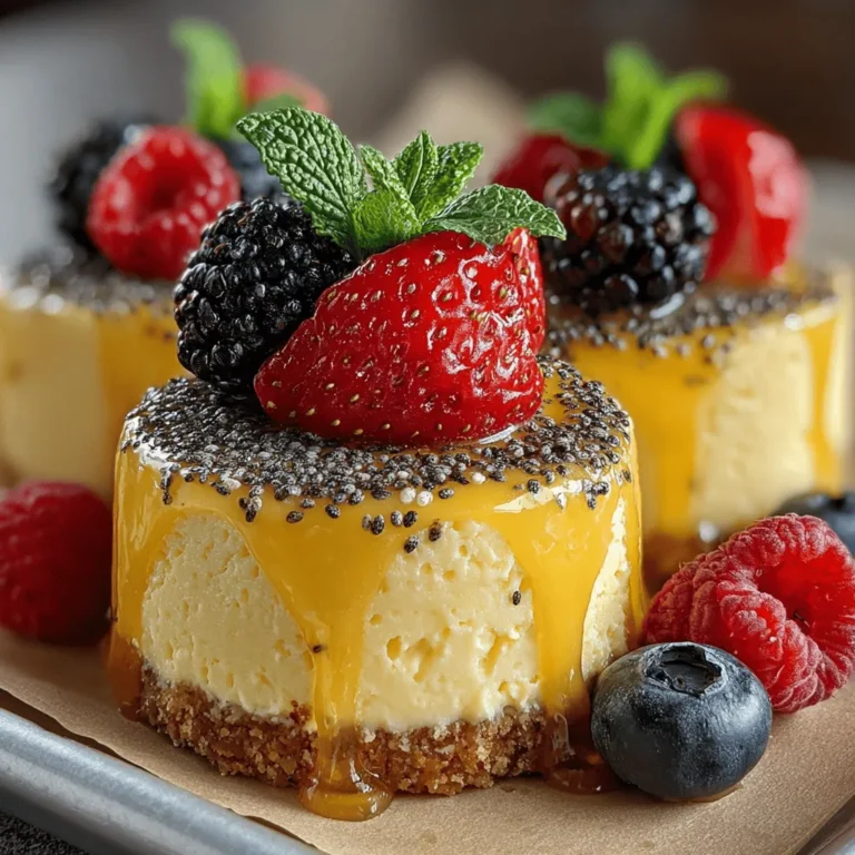 If you're in search of a delightful treat that is both refreshing and nutritious, look no further than Lemon Poppyseed Bliss: Frozen Yogurt Discs. This recipe combines the zesty brightness of lemons with the creamy texture of Greek yogurt, resulting in a snack that is not only scrumptious but also packed with health benefits. Whether you're enjoying a hot summer day or simply in need of a guilt-free dessert, these frozen yogurt discs offer a burst of flavor that will leave your taste buds dancing.