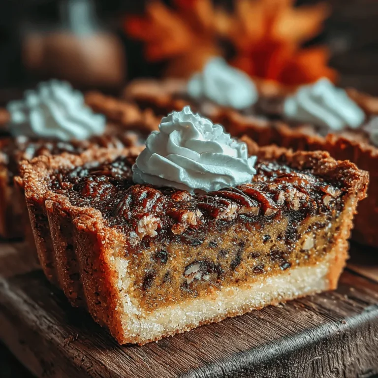 As the leaves change and the air turns crisp, the arrival of fall brings with it a delightful assortment of seasonal flavors, particularly in the realm of desserts. One of the most beloved autumnal treats is undoubtedly pumpkin pie, a classic that graces tables during Thanksgiving and harvest celebrations. However, this year, why not elevate your pumpkin dessert game with a twist? Enter the Autumn Bliss Pumpkin Pecan Pie Bars—an indulgent, easy-to-serve alternative that combines the warm, spiced essence of pumpkin pie with the crunchy, nutty goodness of pecans.