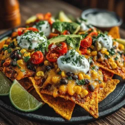 Nachos have long held a cherished place in the hearts of snack enthusiasts and food lovers alike. This classic dish, typically made with crispy tortilla chips piled high with gooey cheese and various toppings, has evolved over the years into countless variations. Among these, the Sweet Potato Nacho Fiesta stands out as a vibrant and health-conscious alternative that not only satisfies cravings but also delights the palate. By swapping out traditional nacho components for nutrient-dense sweet potatoes, this recipe offers a colorful and nutritious dish that is perfect for gatherings, family meals, or even a cozy night in.