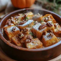 As the leaves begin to turn and the air takes on a crispness that signals the arrival of autumn, our thoughts often drift toward comfort foods that warm our hearts and homes. The season brings a unique charm, with the aroma of spices and baked goods wafting through the air. One dish that perfectly embodies the essence of fall is the Autumn Bliss Pumpkin Spice French Toast Casserole. This delectable recipe not only serves as a delightful breakfast option but also doubles as a comforting dessert, making it a versatile addition to any autumn gathering.