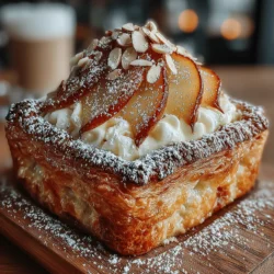 To truly appreciate the Pear & Almond Cream Danish, it’s essential to understand the foundational elements of a Danish pastry. At its core, a Danish is all about texture and flavor, and two key components play vital roles in achieving this balance: puff pastry and almond cream.