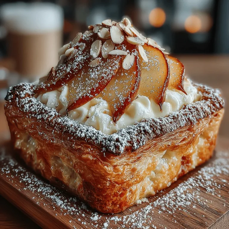 To truly appreciate the Pear & Almond Cream Danish, it’s essential to understand the foundational elements of a Danish pastry. At its core, a Danish is all about texture and flavor, and two key components play vital roles in achieving this balance: puff pastry and almond cream.