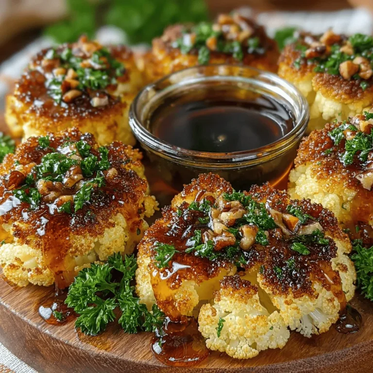Maple Glazed Roasted Cauliflower is a dish that beautifully marries the earthiness of roasted cauliflower with the sweet, rich notes of pure maple syrup. This delightful side dish not only tantalizes the taste buds but also adds a touch of elegance to any meal. With its crispy edges and tender interior, roasted cauliflower serves as a canvas for the syrup’s sweetness, creating a harmonious balance that elevates your dining experience.