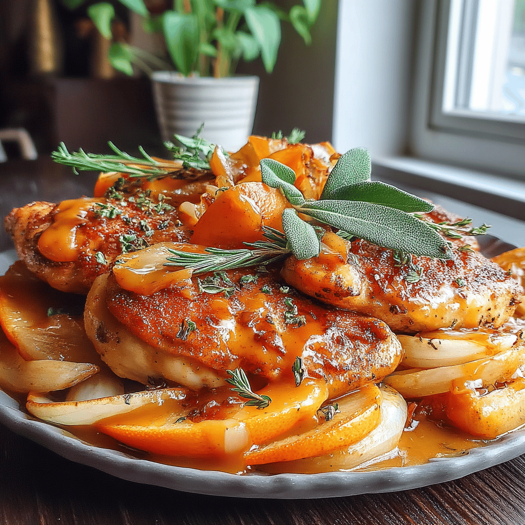 As the leaves begin to turn and the crisp autumn air settles in, there's nothing quite like a warm, comforting meal to celebrate the season. Enter the Cozy One-Pan Pumpkin Spice Chicken with Sweet Apples—an irresistible dish that marries savory and sweet flavors in a delightful way. This recipe not only captures the essence of fall with its aromatic pumpkin spice blend but also ensures an effortless clean-up thanks to the one-pan cooking method.