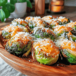 Welcome to a culinary adventure featuring one of the most underrated vegetables that deserves a moment in the spotlight: Brussels sprouts! In this recipe for Crispy Garlic Parmesan Brussels Sprouts, we're transforming these little green gems into a mouthwatering dish that's not only easy to make but also packed with flavor. The crispy outer layer, combined with the nutty richness of Parmesan and the fragrant aroma of garlic, makes for a side dish that will have even the staunchest veggie skeptics asking for seconds.