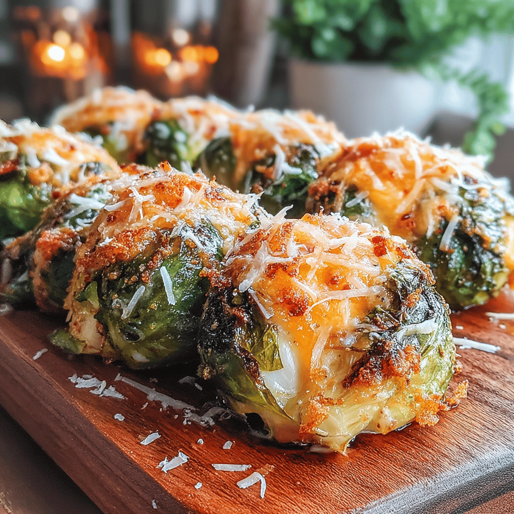 Welcome to a culinary adventure featuring one of the most underrated vegetables that deserves a moment in the spotlight: Brussels sprouts! In this recipe for Crispy Garlic Parmesan Brussels Sprouts, we're transforming these little green gems into a mouthwatering dish that's not only easy to make but also packed with flavor. The crispy outer layer, combined with the nutty richness of Parmesan and the fragrant aroma of garlic, makes for a side dish that will have even the staunchest veggie skeptics asking for seconds.