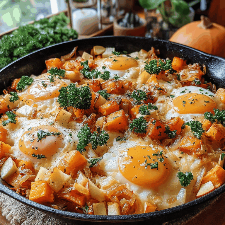 As the crisp autumn air rolls in and leaves begin to turn golden and russet, there's nothing quite like a warm, comforting breakfast to embrace the season. Enter the Skillet Pumpkin Apple Hash—an inviting medley of flavors and textures that captures the essence of fall in every bite. This dish combines sweet, tender apples with creamy pumpkin and a delightful array of warm spices, making it a perfect way to start your day or even enjoy as a cozy brunch option.