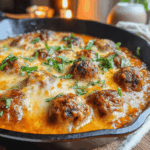 There's nothing quite like the simple pleasure of a warm, cheesy dish that brings the family together—especially when it comes to comfort food. That’s where our Ultimate Cheesy Skillet Meatball Bake comes into play! This hearty recipe combines succulent meatballs, gooey cheese, and a luscious tomato sauce, all baked together to create a bubbling, melty masterpiece.