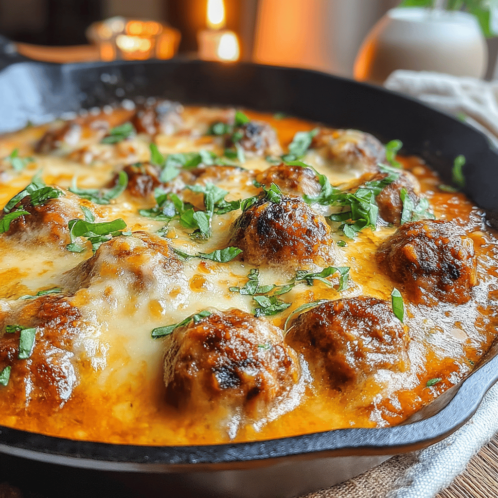 There's nothing quite like the simple pleasure of a warm, cheesy dish that brings the family together—especially when it comes to comfort food. That’s where our Ultimate Cheesy Skillet Meatball Bake comes into play! This hearty recipe combines succulent meatballs, gooey cheese, and a luscious tomato sauce, all baked together to create a bubbling, melty masterpiece.